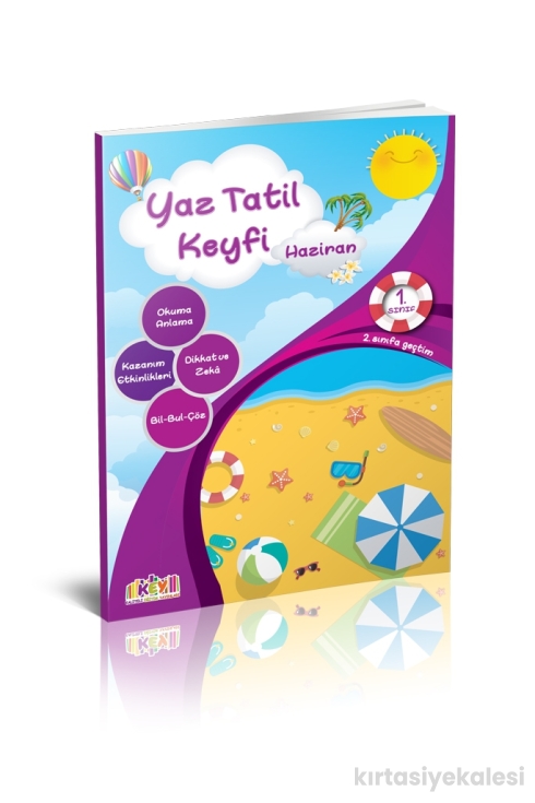Kaliteli Eğitim Yayınları Key Yayınları 1. Sınıf Keyifli Yaz Tatili Seti
