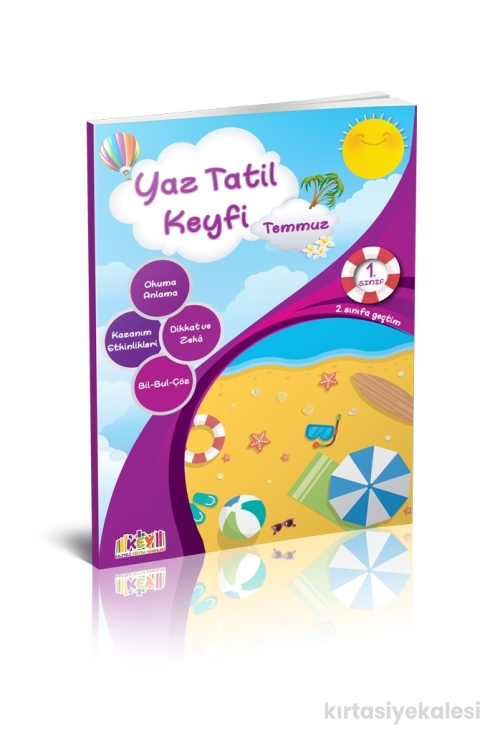Kaliteli Eğitim Yayınları Key Yayınları 1. Sınıf Keyifli Yaz Tatili Seti
