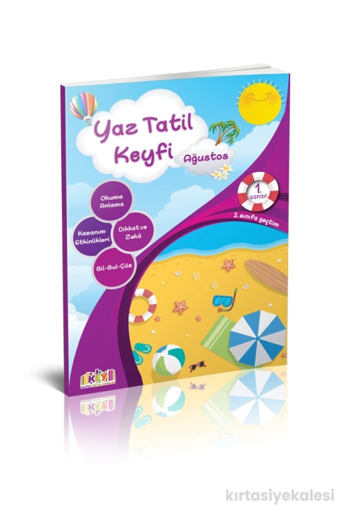 Kaliteli Eğitim Yayınları Key Yayınları 1. Sınıf Keyifli Yaz Tatili Seti