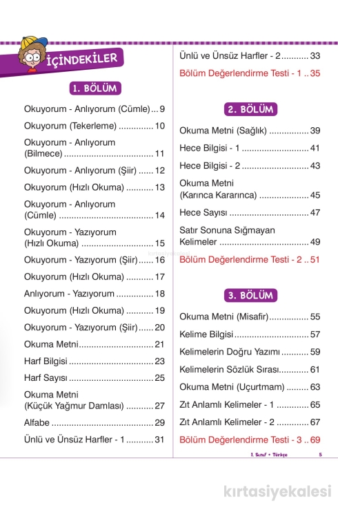 Key Kaliteli Eğitim Yayınları 1. Sınıf Keyifli Eğitim Seti (2. Dönem)
