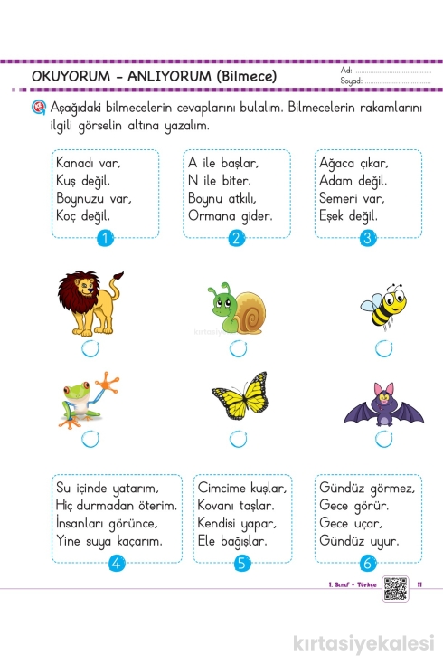 Key Kaliteli Eğitim Yayınları 1. Sınıf Keyifli Eğitim Seti (2. Dönem)