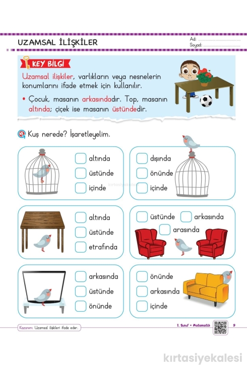 Key Kaliteli Eğitim Yayınları 1. Sınıf Keyifli Eğitim Seti (2. Dönem)