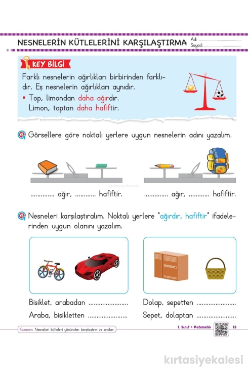 Key Kaliteli Eğitim Yayınları 1. Sınıf Keyifli Eğitim Seti (2. Dönem)
