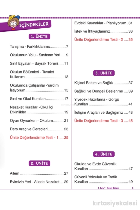 Key Kaliteli Eğitim Yayınları 1. Sınıf Keyifli Eğitim Seti (2. Dönem)
