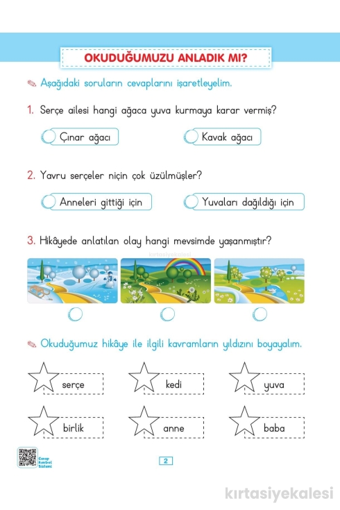 Key Kaliteli Eğitim Yayınları 1. Sınıf Keyifli Eğitim Seti (2. Dönem)