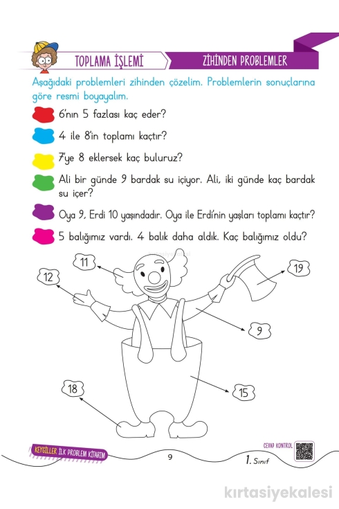 Key Kaliteli Eğitim Yayınları 1. Sınıf Keyifli Eğitim Seti (2. Dönem)