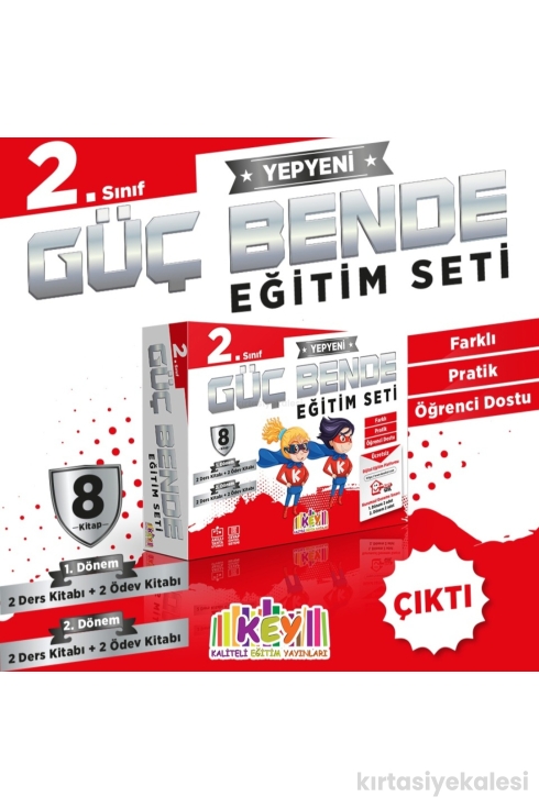 Key Kaliteli Eğitim Yayınları 2. Sınıf Güç Bende Eğitim Seti