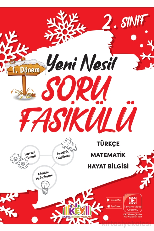 Key Kaliteli Eğitim Yayınları 2. Sınıf Keyifli Yarıyıl Tatil Seti