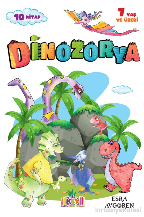 Key Kaliteli Eğitim Yayınları Dinozorya Hikaye Seti (10 Kitap)