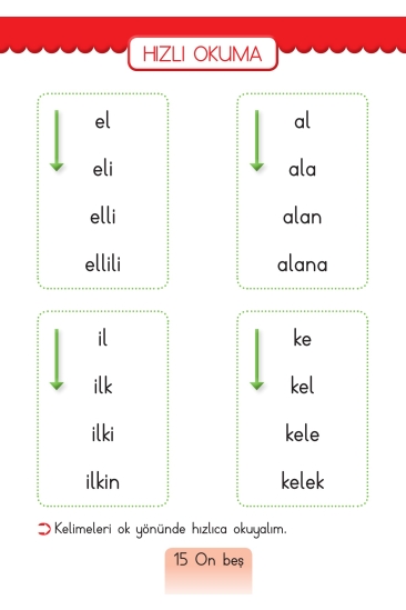 Key Kaliteli Eğitim Yayınları 1. Sınıf Keyifli Okuma Yazma Seti