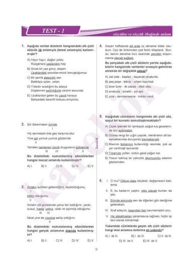 Karekök Yayınları TYT Paragraf Soru Bankası