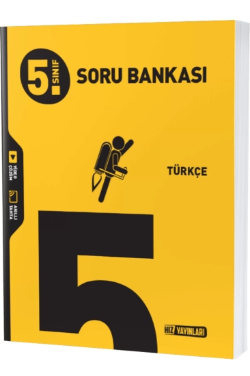 Hız Yayınları 5. Sınıf Türkçe Soru Bankası