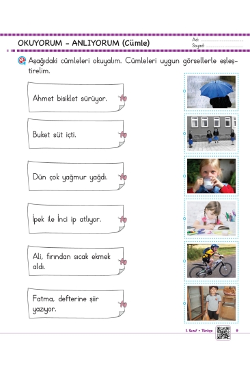 Key Kaliteli Eğitim Yayınları 1. Sınıf Keyifli Eğitim Seti (2. Dönem)