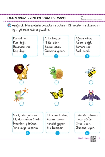 Key Kaliteli Eğitim Yayınları 1. Sınıf Keyifli Eğitim Seti (2. Dönem)