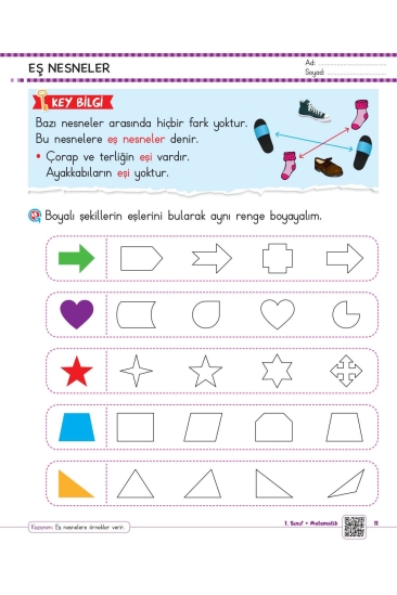 Key Kaliteli Eğitim Yayınları 1. Sınıf Keyifli Eğitim Seti (2. Dönem)
