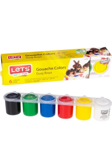 Lets Guaj Boya 6 Renk 25ML L-5150
